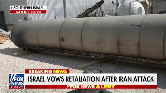 Israeli forces recover 36-foot Iranian missile<br><br>