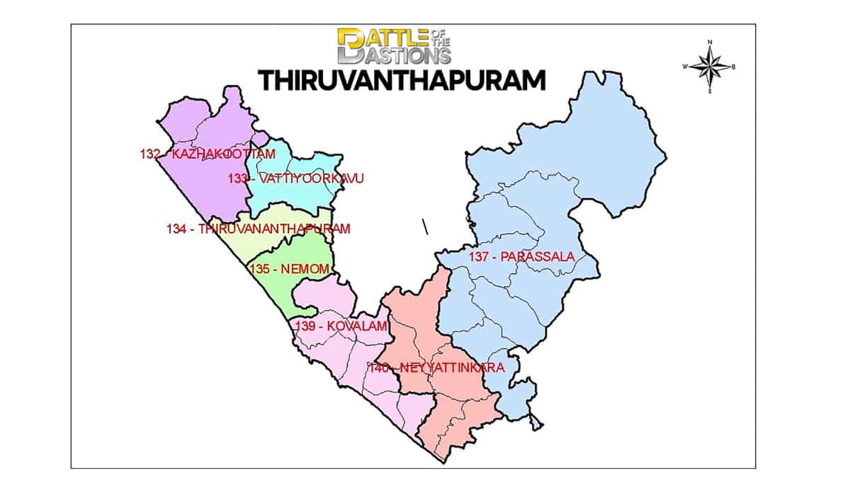 battle of the bastions: will tharoor's thiruvananthapuram become bjp's gateway in kerala?