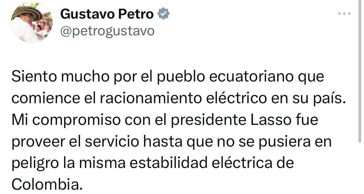 presidente gustavo petro pidió a la polémica laura sarabia reunirse con sectores energéticos ante riesgo de racionamiento de energía