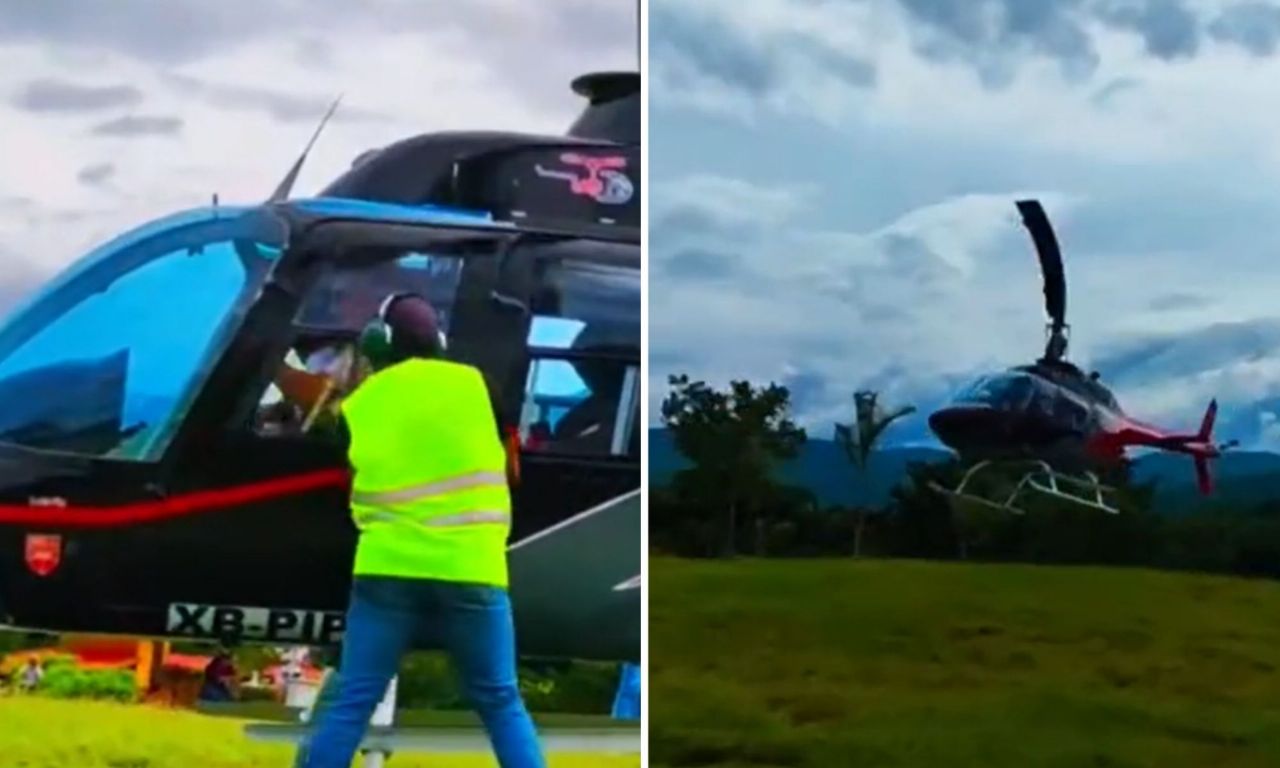 ¿quiénes eran los dos extranjeros que viajaban en el helicóptero que se desplomó en coyoacán?