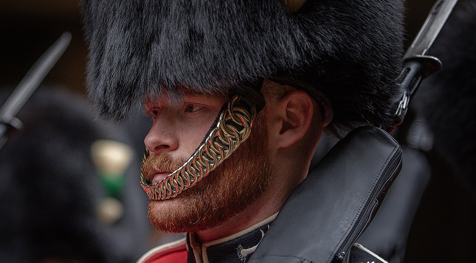 British Army soldiers show off beards after 100-year ban ended by King