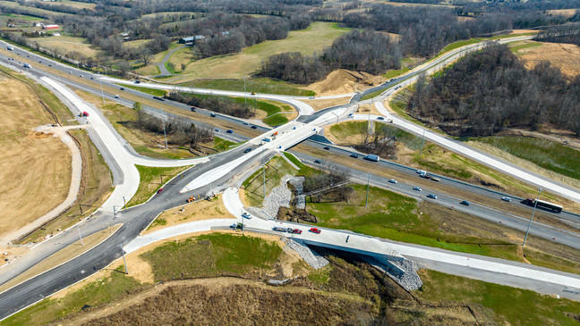 See Progress On New I-65 Bucker Lane Interchange Project In Spring Hill