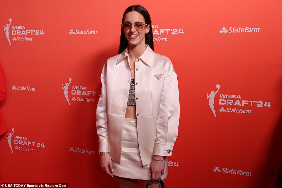 Caitlin Clark Becomes First Ever WNBA Star To Wear Prada For The Draft