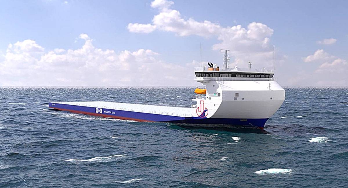 mol signs deal for japan's first offshore wind transport ship