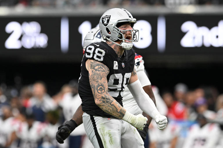 Maxx Crosby 'fired up' to work with new Raiders DT Christian Wilkins