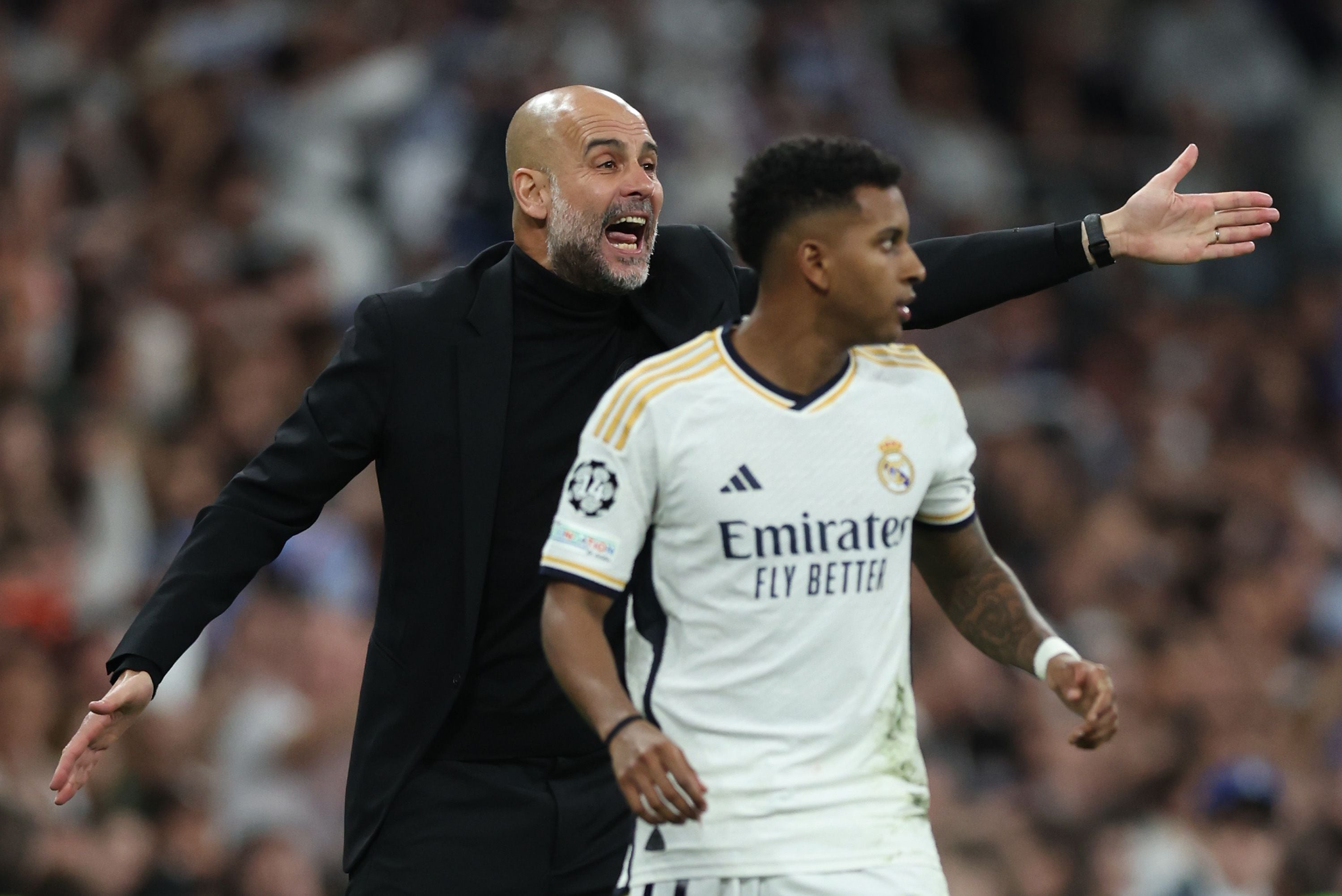 man city manager pep guardiola: i don't fear real madrid, but i respect them