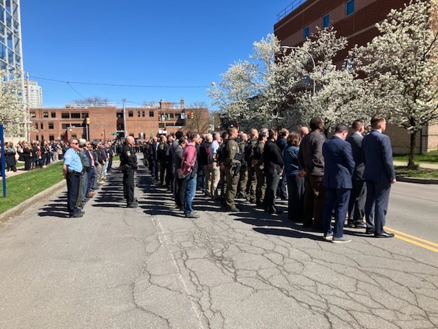 WATCH: Fallen Syracuse Officer’s Procession To Rome