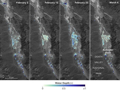 NASA Images Show Death Valley