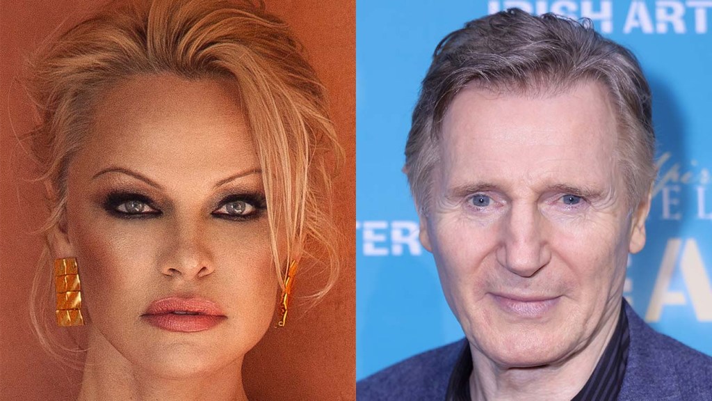 pamela anderson and liam neeson to star in ‘naked gun' remake | thr news video