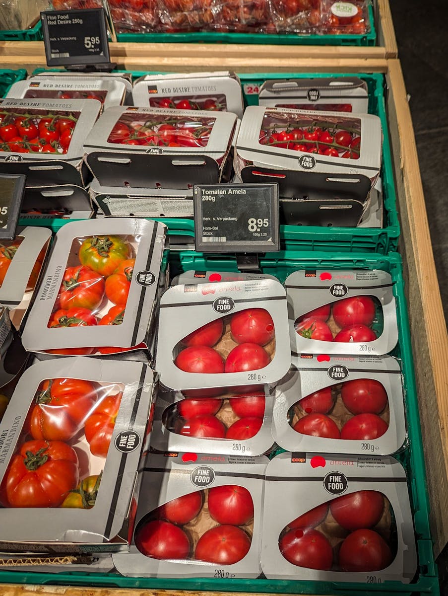 coop verkauft exklusive tomaten für 32 franken pro kilo