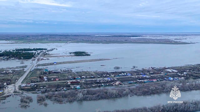 more homes flooded in russian region bordering kazakhstan as river levels rise