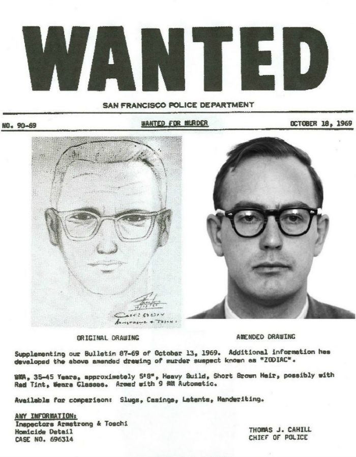 αποκρυπτογραφήθηκε μήνυμα του serial killer zodiac μετά από 50 χρόνια - τι λέει στην αστυνομία