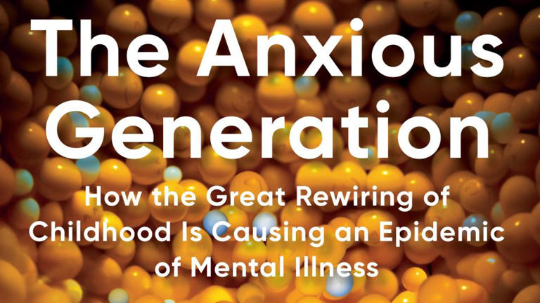 "The Anxious Generation" argues kids should have little or no access to smartphones or social media till they're 16. - Dave Cicirelli, Courtesy of Penguin Press