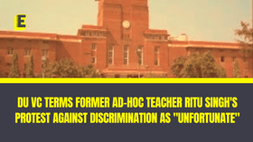DU VC terms former ad-hoc teacher Ritu Singh's protest against ...