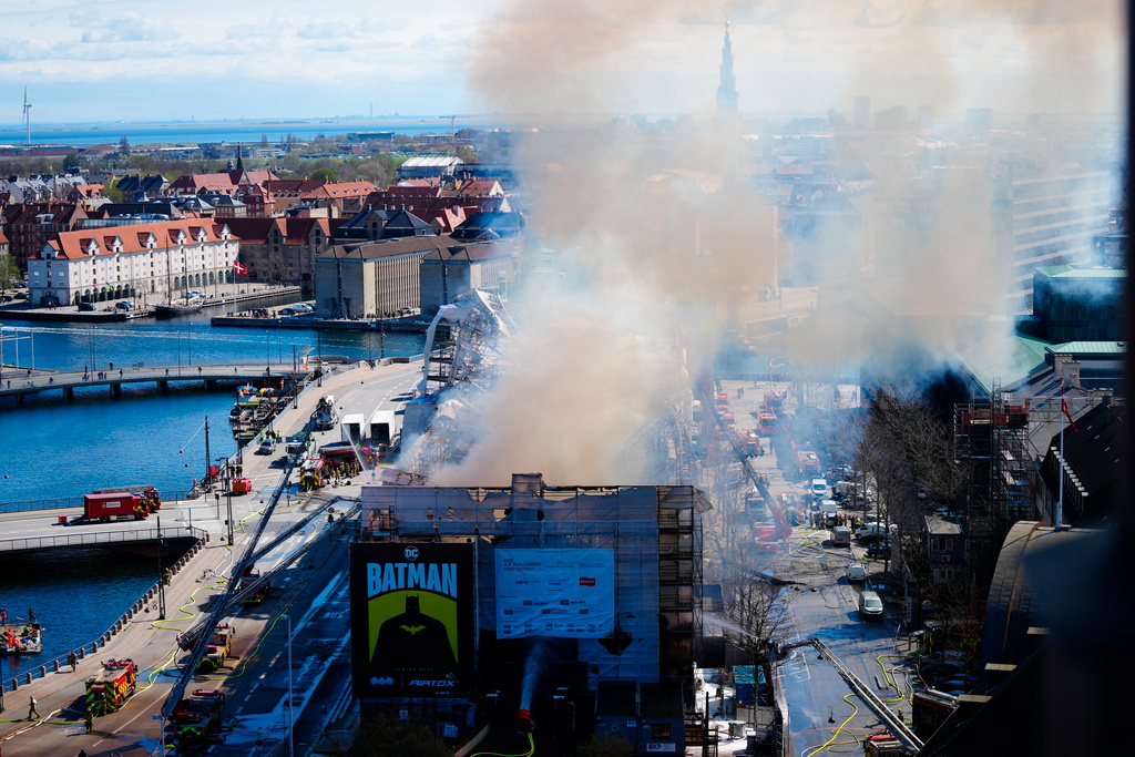 inferno i köpenhamn: kulturarv ödelagt i lågor