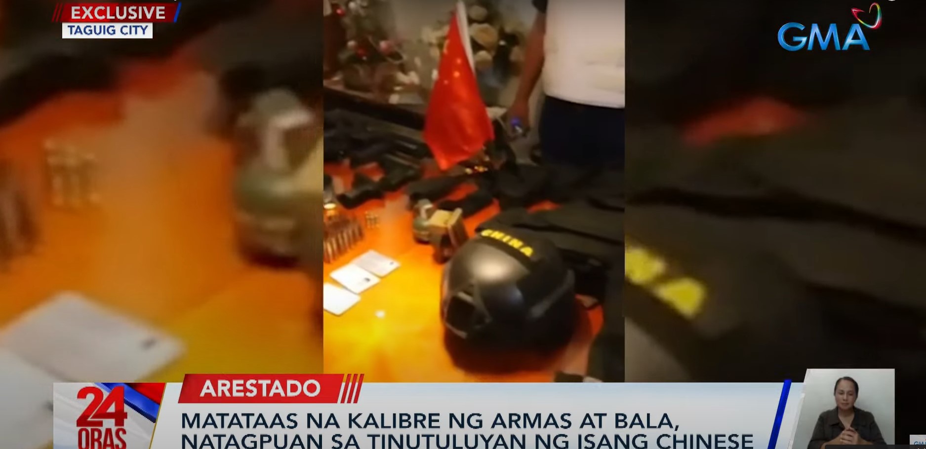 chinese nationals nabbed for illegal firearms, attempted bribery in taguig