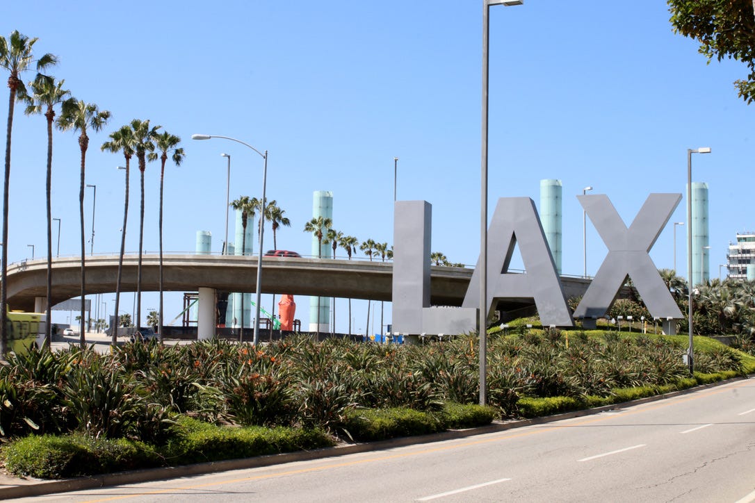 <p><strong>Passengers:</strong> 75.1 million</p><p><strong>2022 ranking:</strong> 6th</p><p>Travel through LAX was up 13.8% in 2023, however, compared to pre-pandemic levels in 2019, passengers at the West Coast airport decreased by 14.8% — the largest decrease of any airport in the top ten rankings. LAX is a hub for a number of carriers, including Alaska Airlines, United, American, and Delta. But domestic travel at the airport shrunk dramatically as <a href="https://www.businessinsider.com/jetblue-cutting-20-routes-leaving-5-cities-see-list-2024-3">airlines cut the number of flights</a> following a series of meltdowns in 2022.</p>