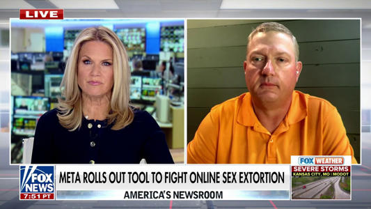 Father of sextortion victim reacts to Meta