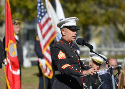 Marines in viral photo were at veteran suicide fundraiser, not Trump event | Fact check<br><br>
