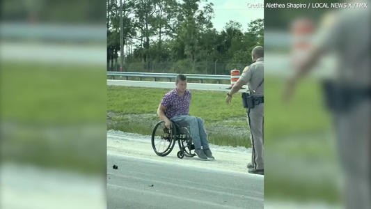 Madison Cawthorne appears to be involved in car crash with Florida state trooper<br><br>