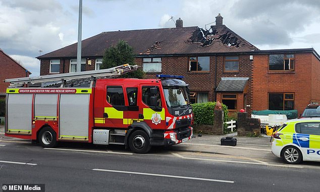 boy, 4, dies after saved from house inferno by his dad - who also died