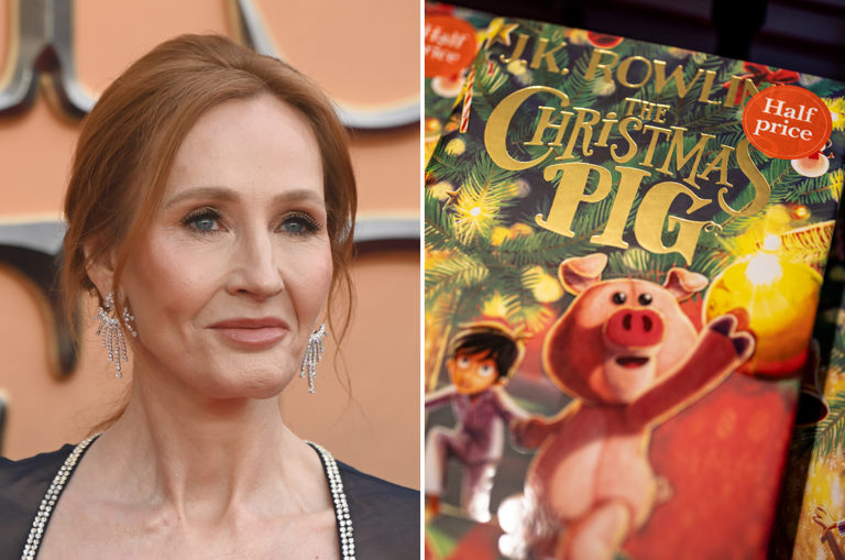 JK Rowling and her children’s book ‘The Christmas Pig'