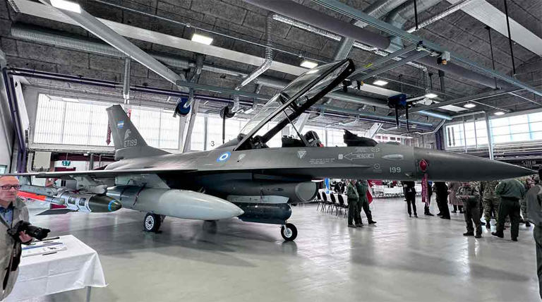 See Argentina’s First F-16 Fighter
