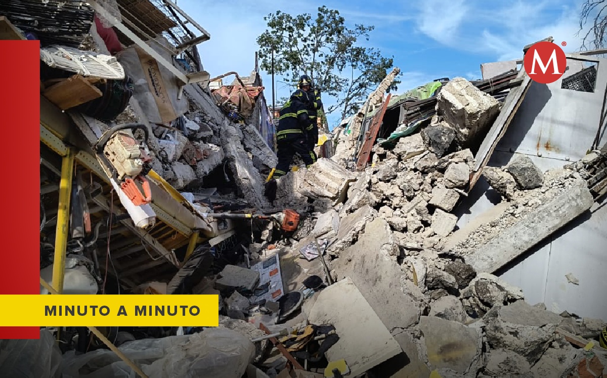 explosión en tlalpan en vivo : derrumbe, casas dañadas y heridos hoy 16 de abril | al momento