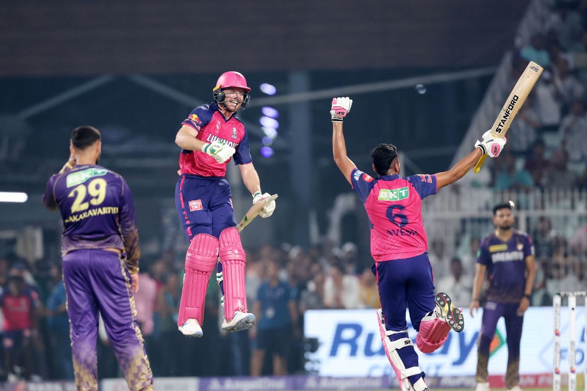 highest sucessful chase in ipl history - jos buttler's century leads the way as rr equal previously held record