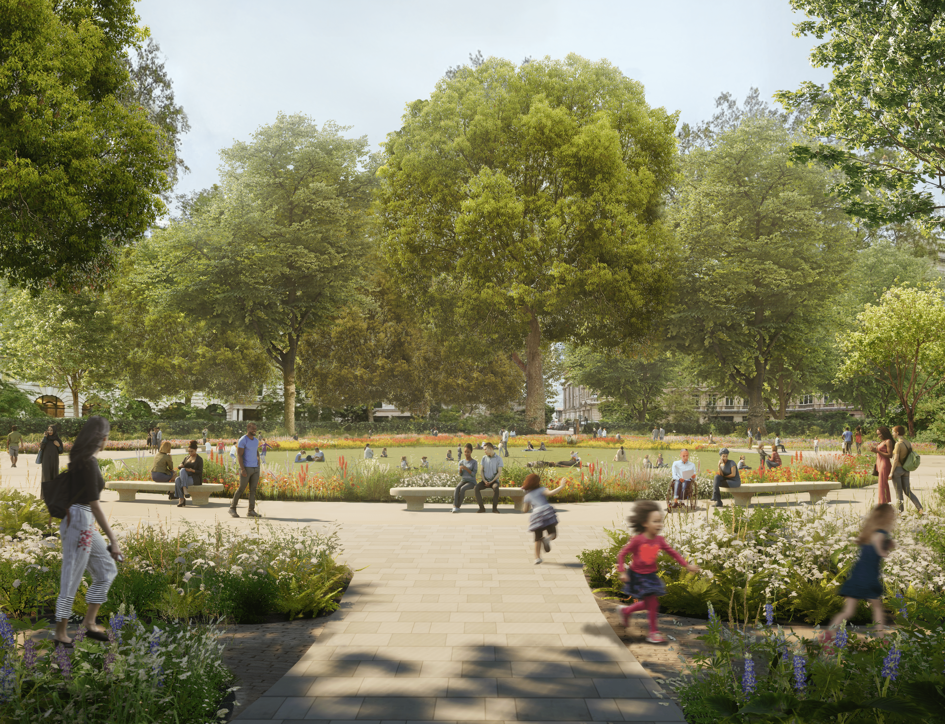 new photos reveal london’s oldest park after its transformation