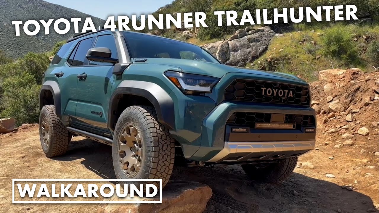 2025 Toyota 4Runner Trailhunter Walkaround