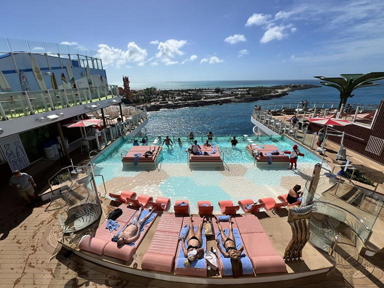 Icon of the Seas’ infinity pool, lounge area and bar are reserved for adults only. 