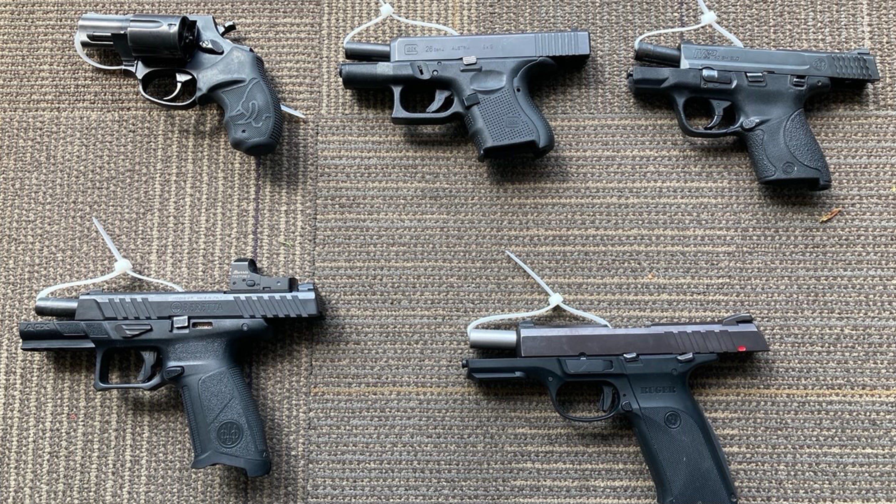 Man Arrested For NE Portland Shooting, 5 Guns Seized