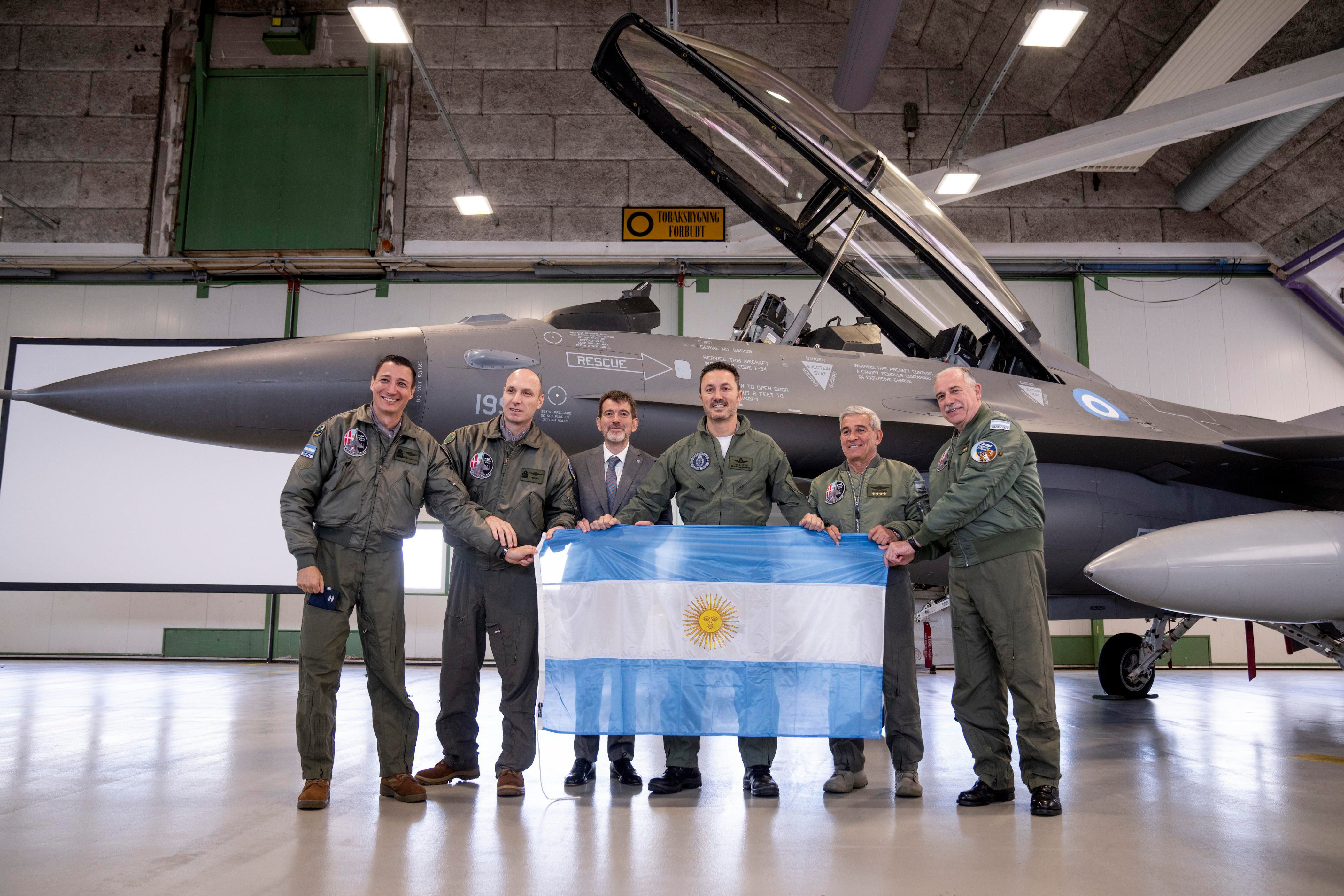 argentina modernizó su defensa aérea con la compra de 24 aviones f-16