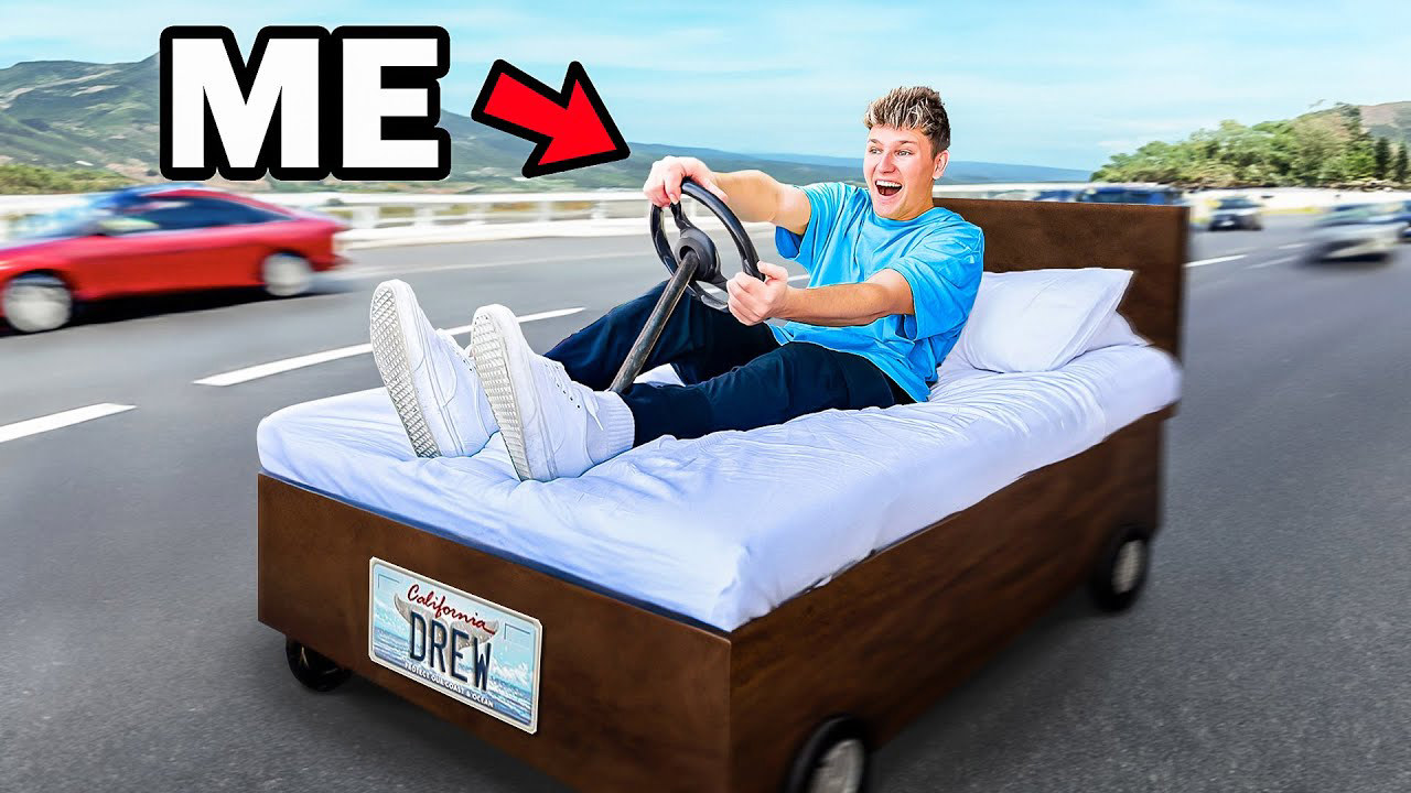 I Turned My Bed Into a Race Car and Took It for a Spin I Turned My Bed Into a Race Car and Took It for a Spin