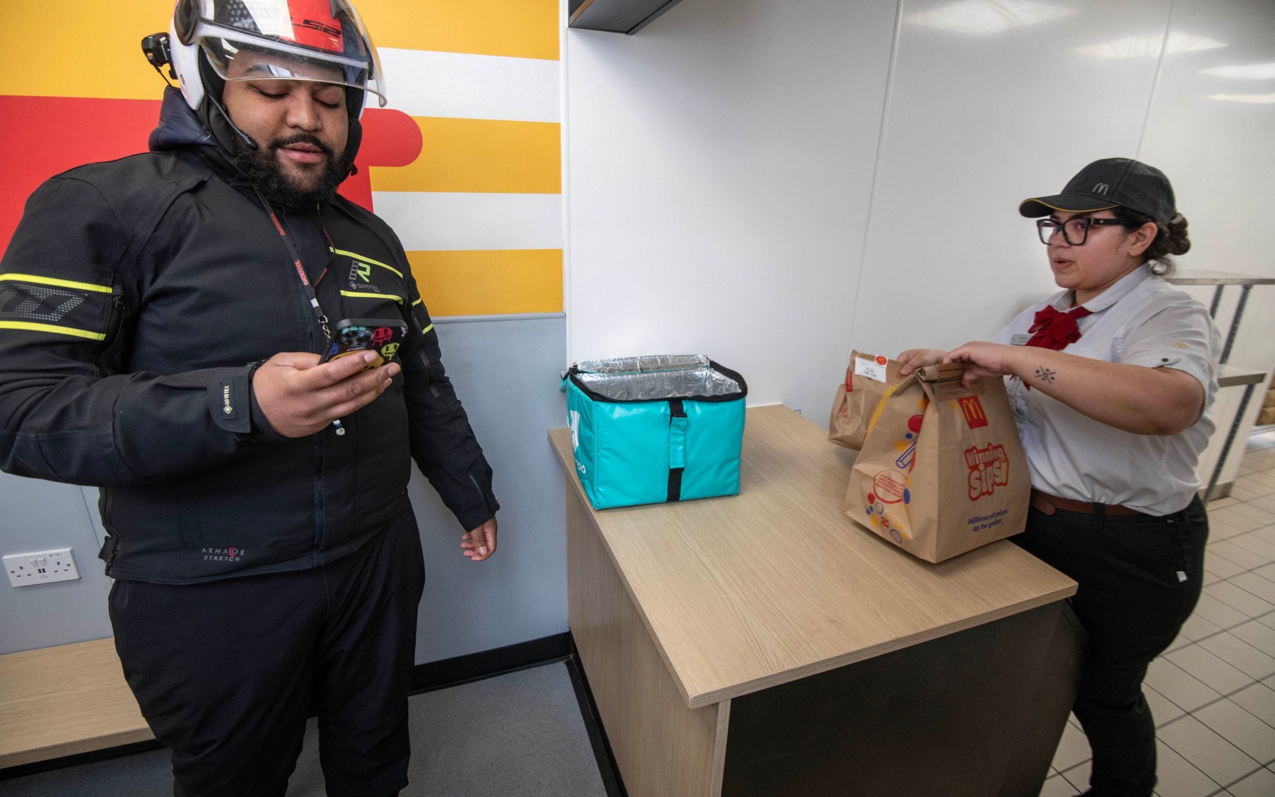 amazon, inside the ‘dark kitchens’ catering to britain’s appetite for takeaways