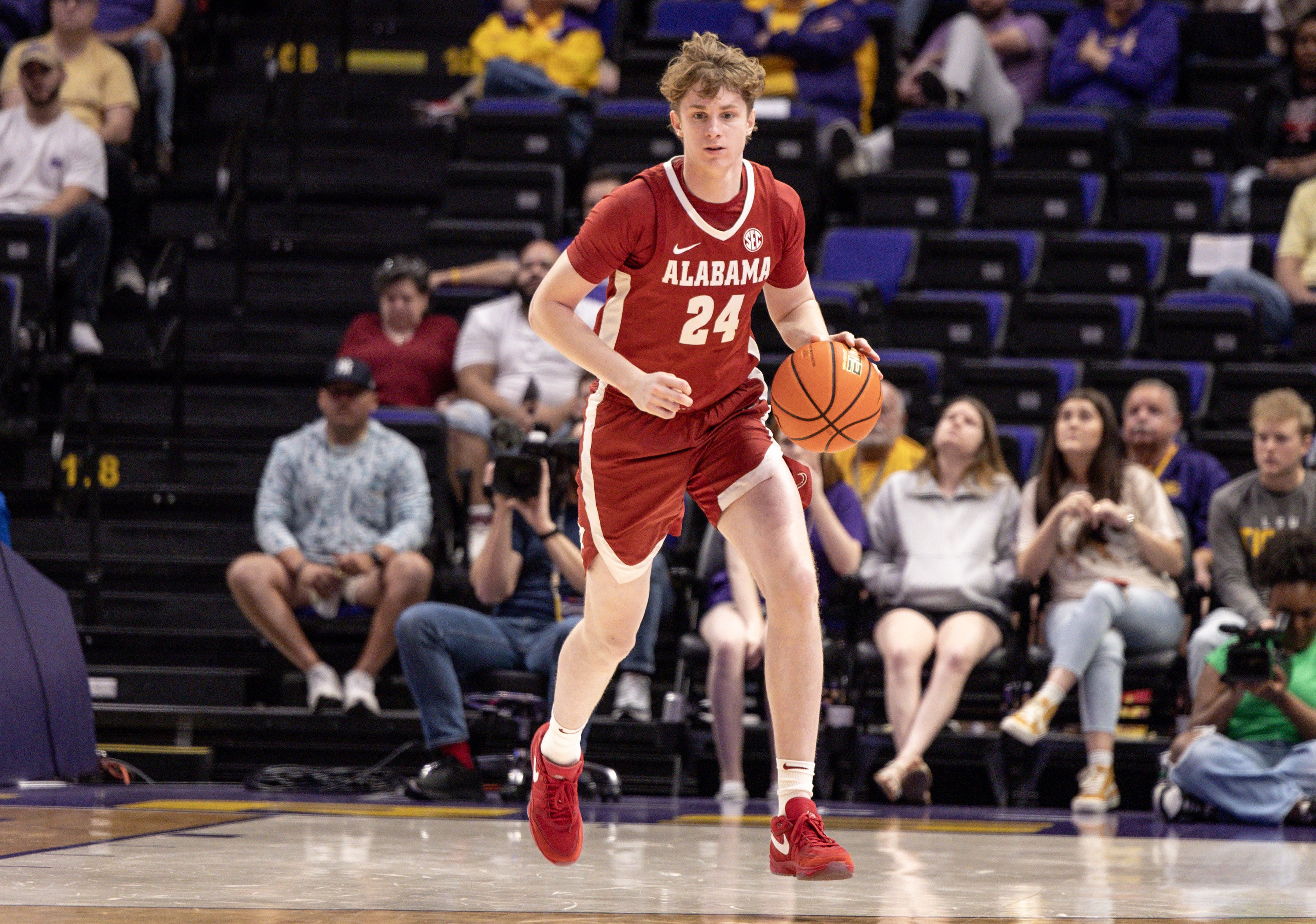 Alabama Basketball Forward Nick Pringle Enters NCAA Transfer Portal