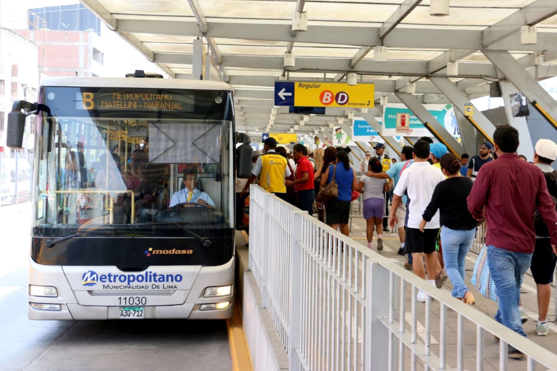 metropolitano: ¿de qué trata el plan de salidas de emergencia para evitar el congestionamiento de buses?
