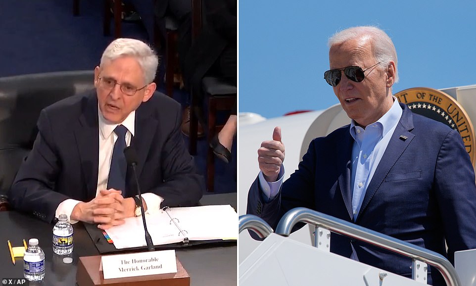 AG Merrick Garland insists Biden has 'no impairment'