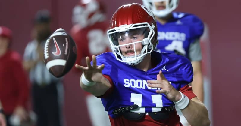 Brent Venables Raves Over Oklahoma QB Jackson Arnold’s Leadership