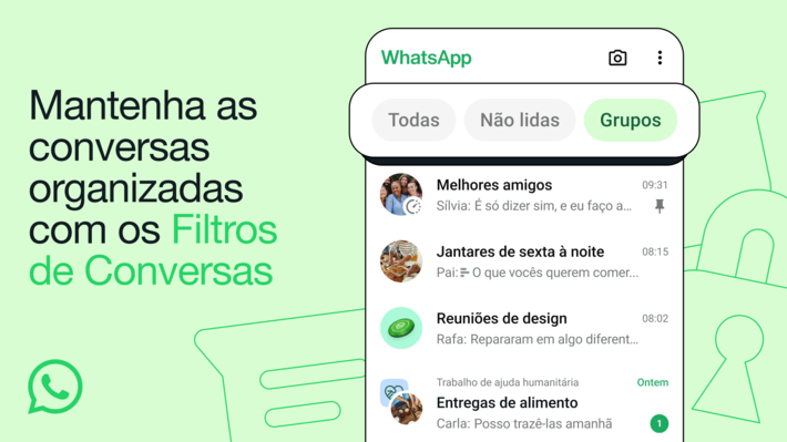 whatsapp: agora é possível encontrar apenas as mensagens não lidas no app; veja como