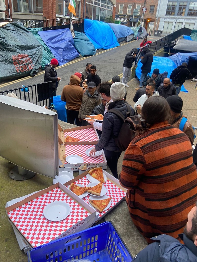 'generous' dublin restaurants 'happy to help', providing free meals for asylum seekers