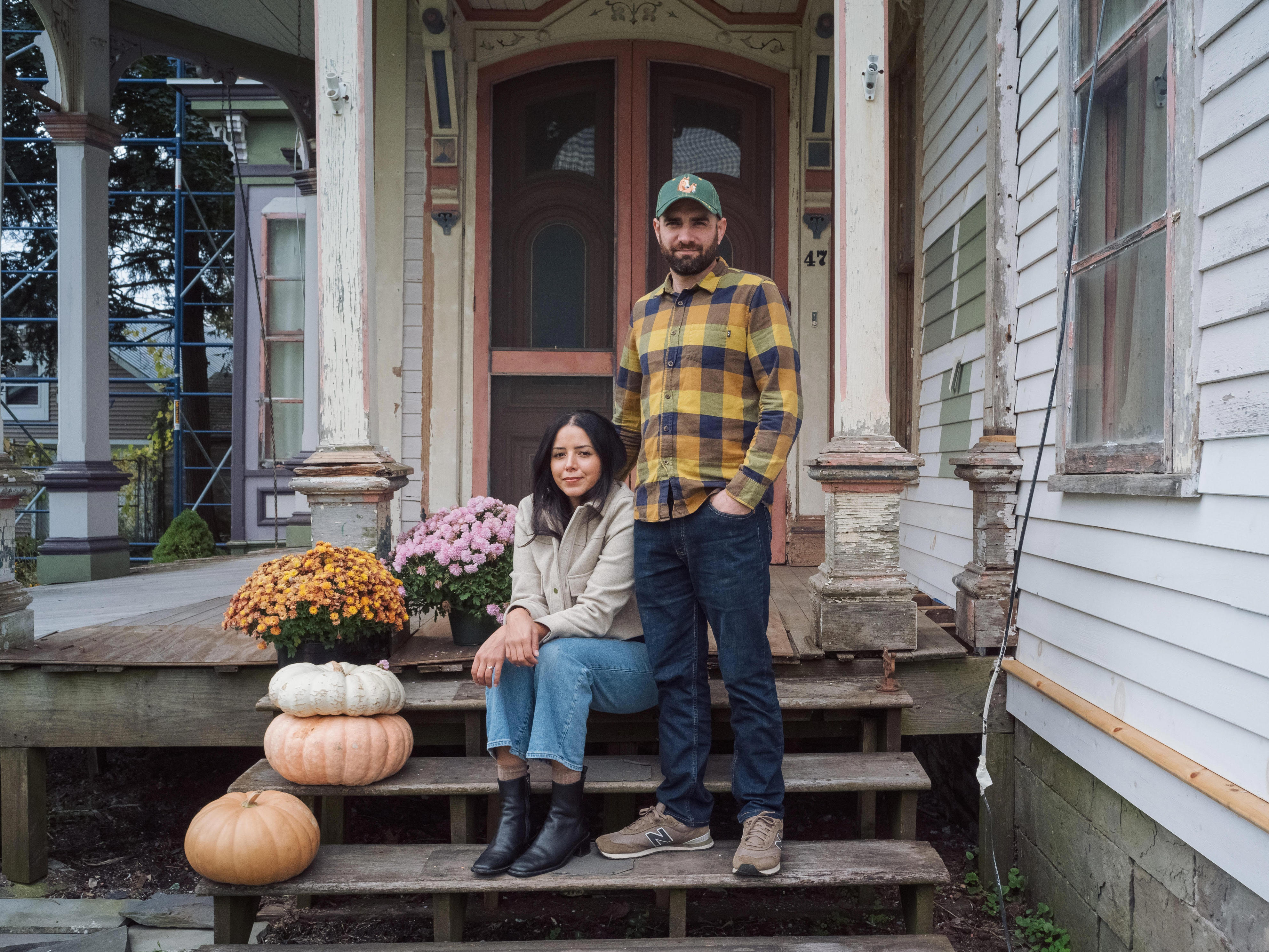 microsoft, a millennial couple considered hundreds of houses — then spent $150,000 on a falling-apart victorian sight unseen. they think it's worth it.