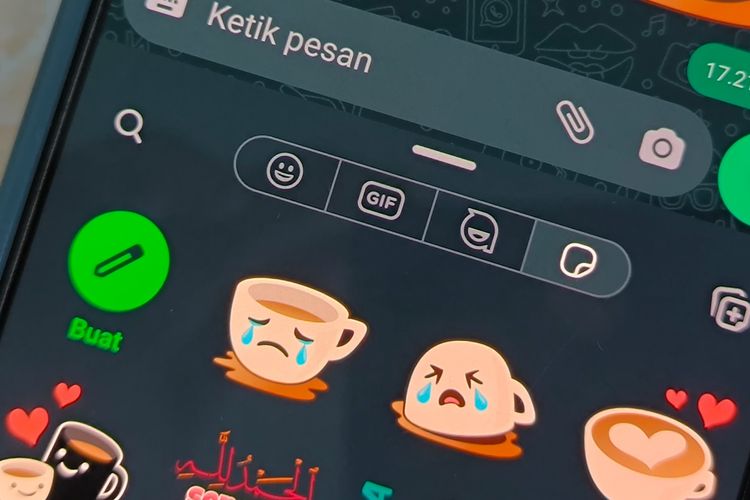 android, pengguna whatsapp android di indonesia kini bisa bikin stiker wa langsung di aplikasi