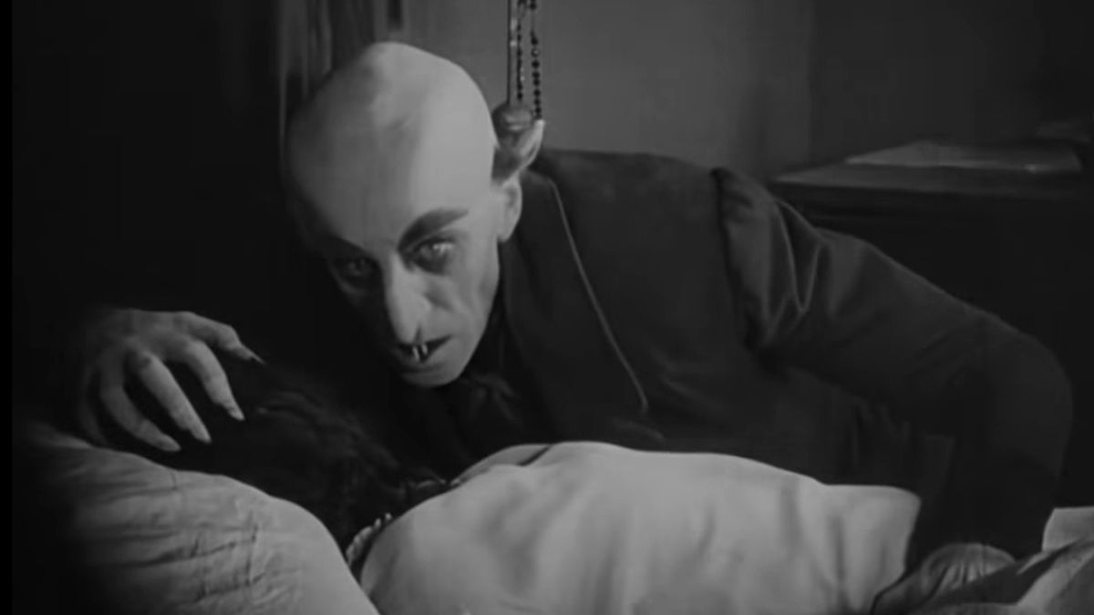 <p>                     All vampires bow to Dracula, but even Dracula knows of one to never cross. Although F.W. Murnau’s classic 1922 silent masterpiece Nosferatu is an unofficial adaptation of Bram Stoker’s Dracula novel - the Stoker estate even hit the filmmakers with a lawsuit - its fearsome monster Count Orlok is far different, and far more revolting, than Dracula. I mean, just look at him! Portrayed by actor Max Schreck, Count Orlok resembles an ill goblin that has never seen sunlight. Appearing in the silver screen years before Dracula even got his own official movie adaptation, Count Orlok struck fear into the hearts of millions, in a silent movie classic where the lack of noise only makes his gaunt appearance all the more uncanny.                   </p>