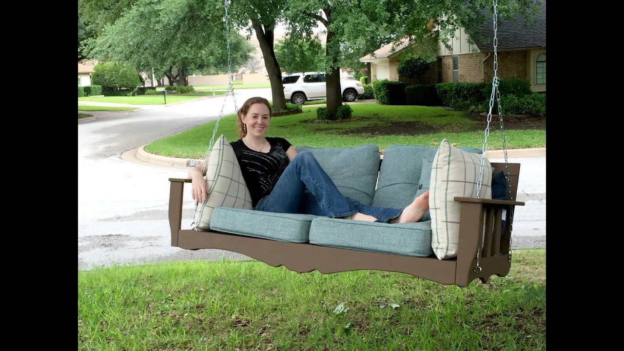 How to build an easy DIY hanging bed swing