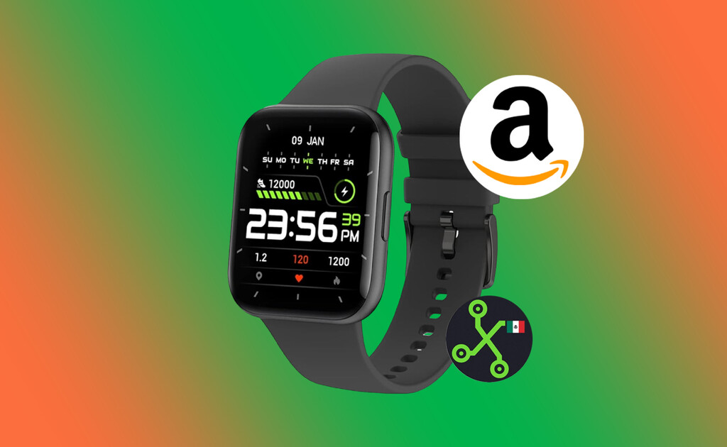 amazon, aunque parece una locura, es real que puedes conseguir este smartwatch por menos de 300 pesos en amazon: con gps y monitores de salud