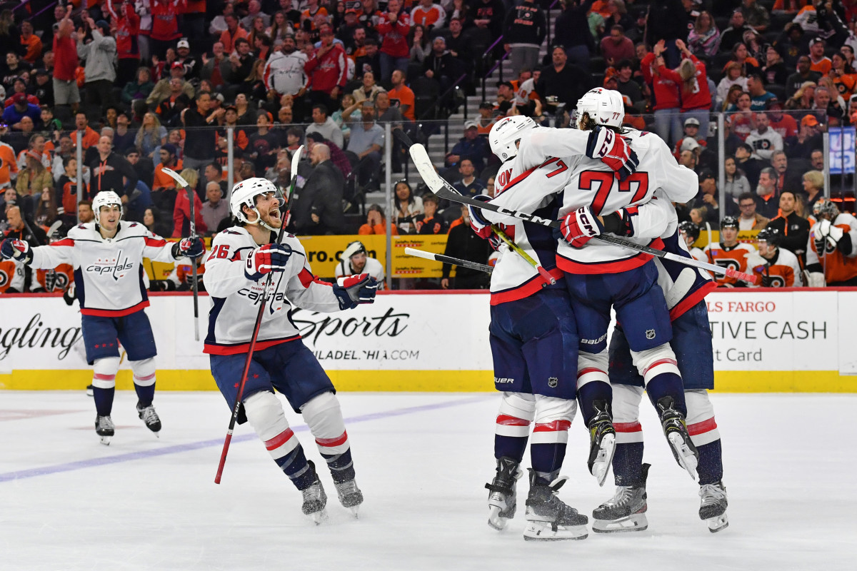 how the capitals clinched the final wild-card spot over red wings, penguins and flyers