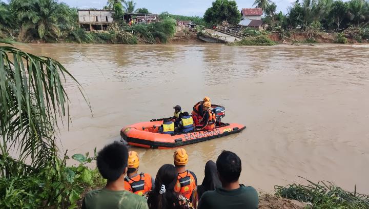 bnpb: banjir tiga dari lima kecamatan di musi rawas utara surut