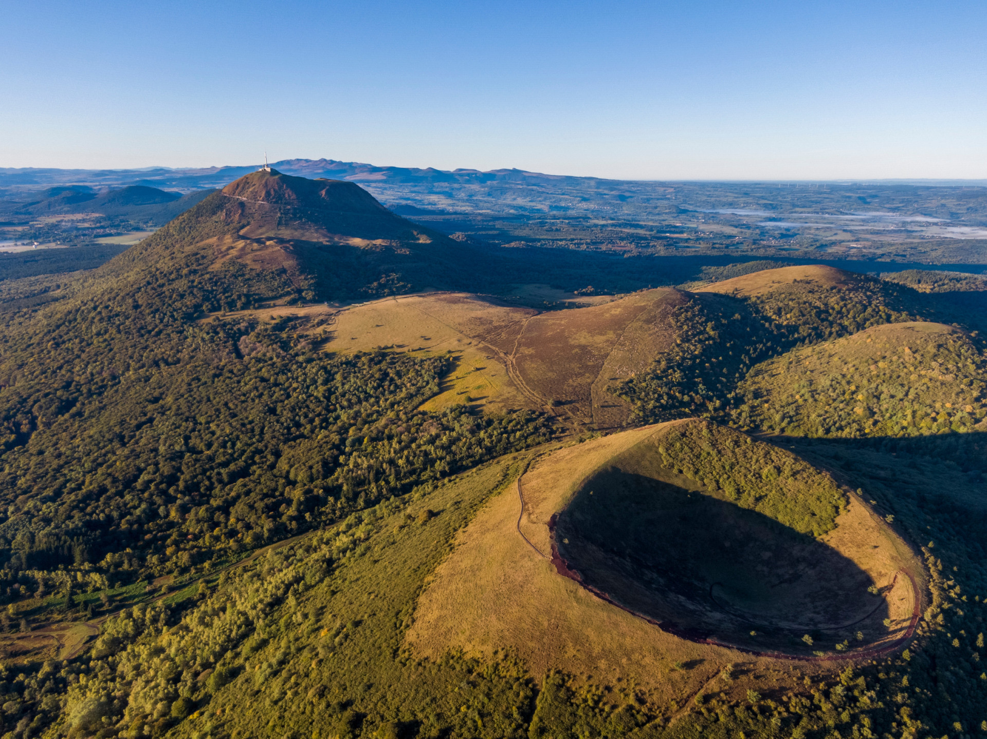 <p>One of the most iconic volcanic features of the Massif Central is Puy de Dôme. A trachytic lava dome, it is also one of the youngest volcanoes in the Puys chain, formed about 11,000 years ago.</p><p><a href="https://www.msn.com/en-us/community/channel/vid-7xx8mnucu55yw63we9va2gwr7uihbxwc68fxqp25x6tg4ftibpra?cvid=94631541bc0f4f89bfd59158d696ad7e">Follow us and access great exclusive content every day</a></p>